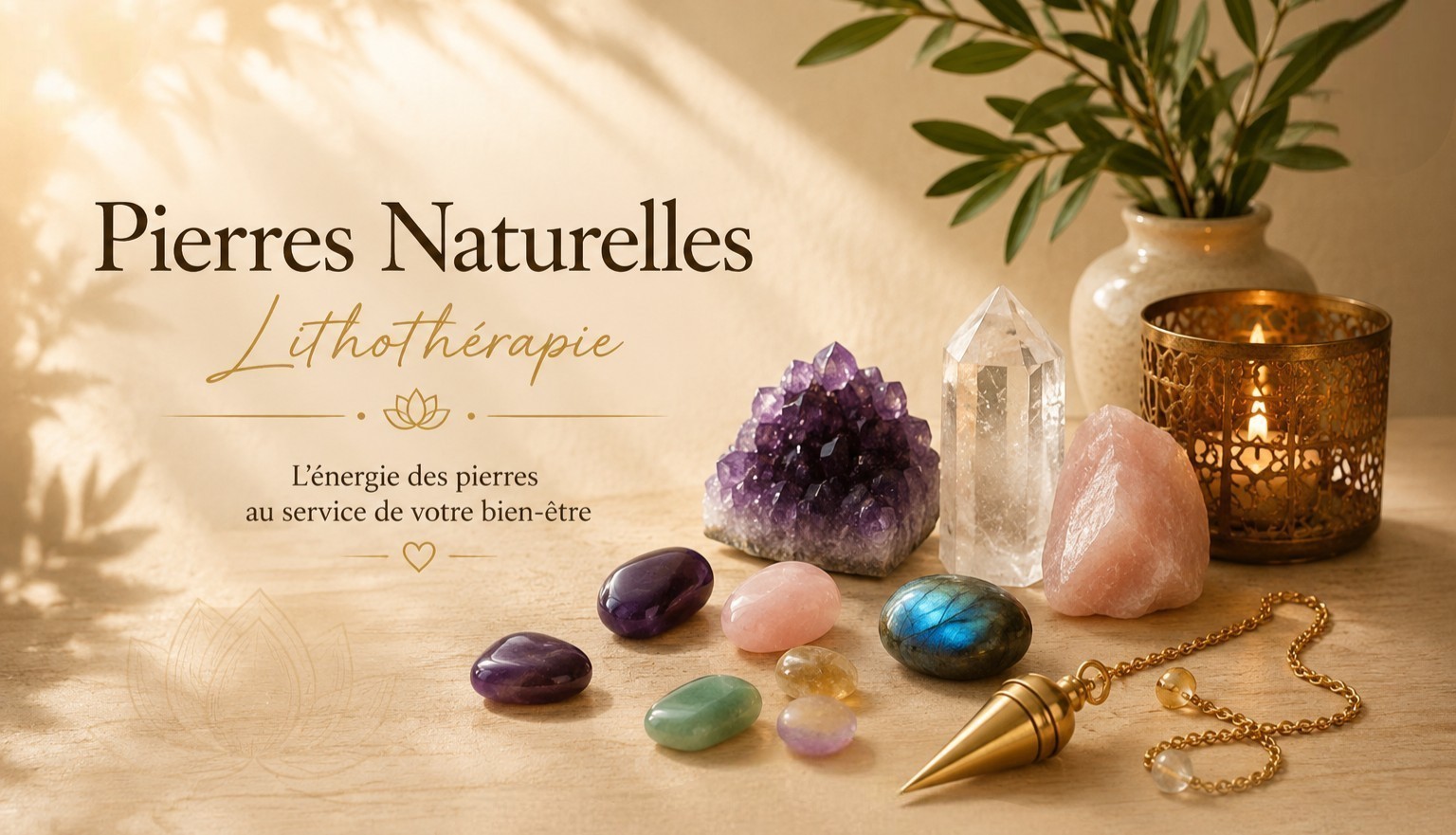 Pierre naturelle / Lithothérapie